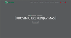 Desktop Screenshot of euroga.lt